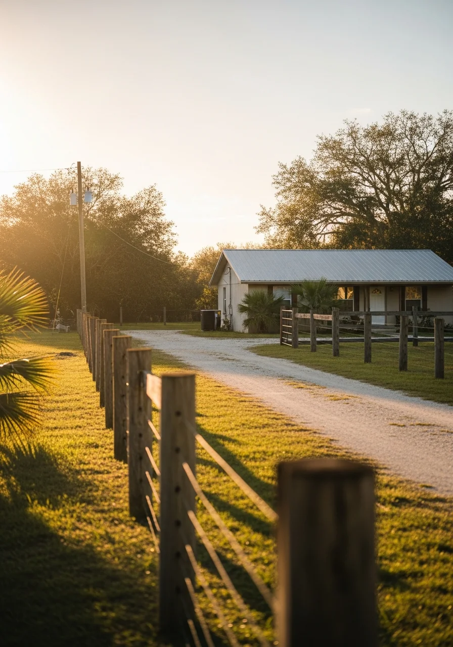 Labelle residential property showing typical rural setting with open grounds and natural surroundings.